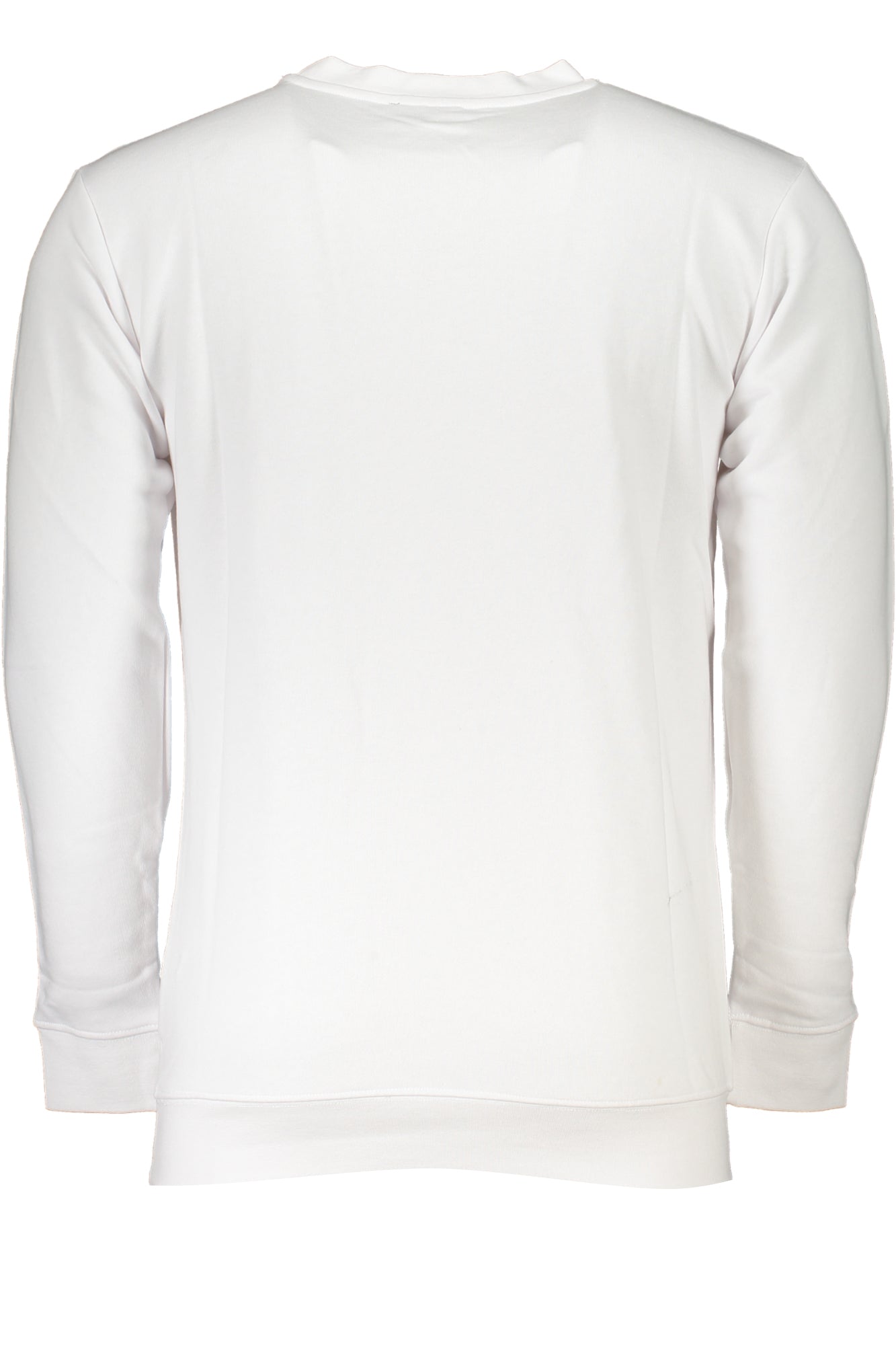 Cavalli Class Men'S White Zipless Sweatshirt-Felpe-CAVALLI CLASS-WHITE-S-Urbanheer