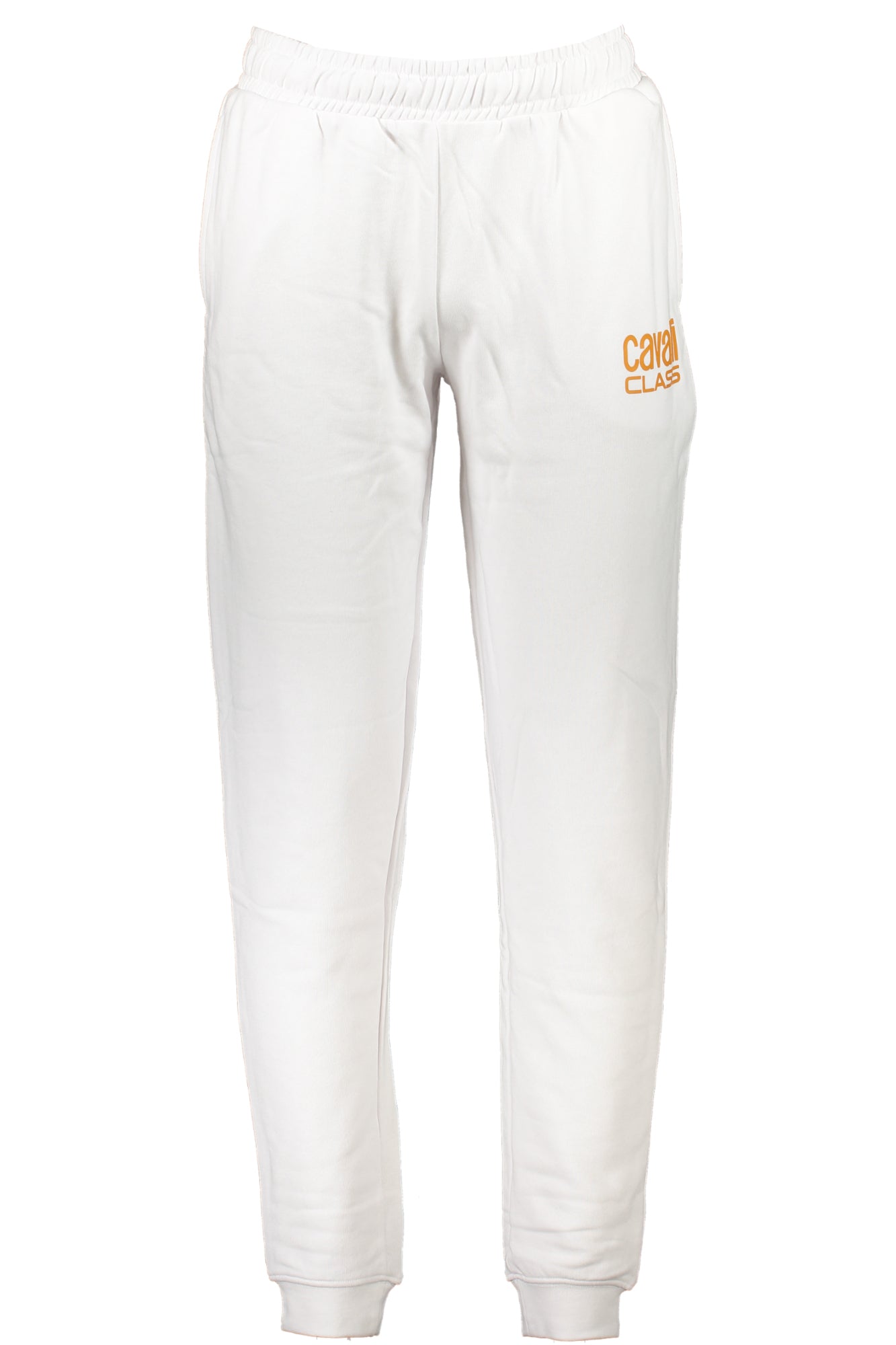 Cavalli Class Men'S White Pants-Pantaloni-CAVALLI CLASS-WHITE-S-Urbanheer