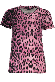 Cavalli Class Women'S Short Sleeve T-Shirt Pink-T-Shirt-CAVALLI CLASS-PINK-XS-Urbanheer