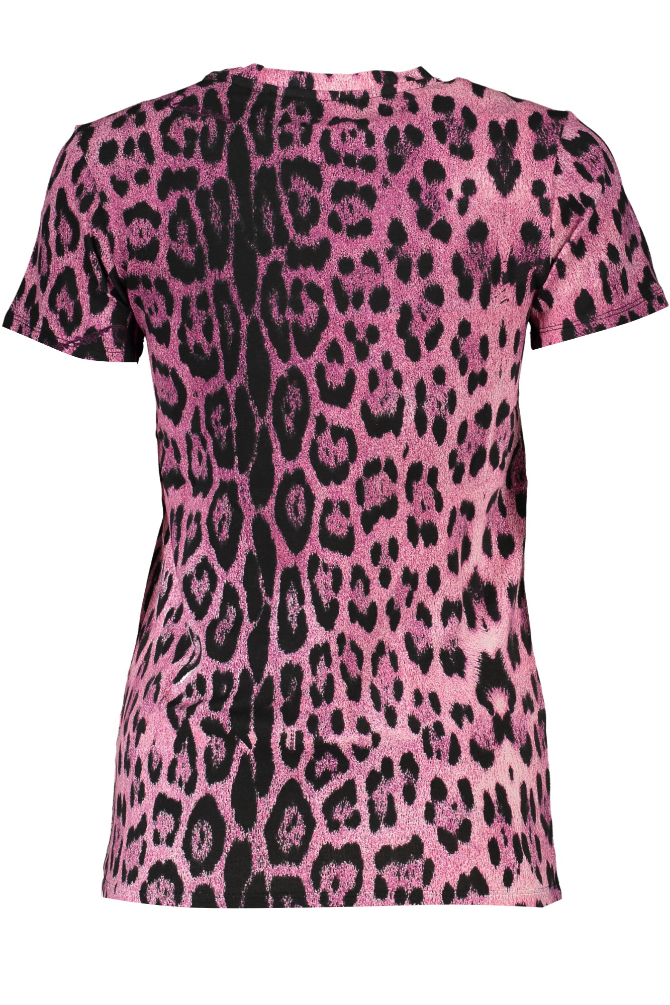 Cavalli Class Women'S Short Sleeve T-Shirt Pink-T-Shirt-CAVALLI CLASS-PINK-XS-Urbanheer