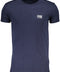 Cavalli Class Men'S Short Sleeved T-Shirt Blue-T-Shirt-CAVALLI CLASS-BLUE-S-Urbanheer