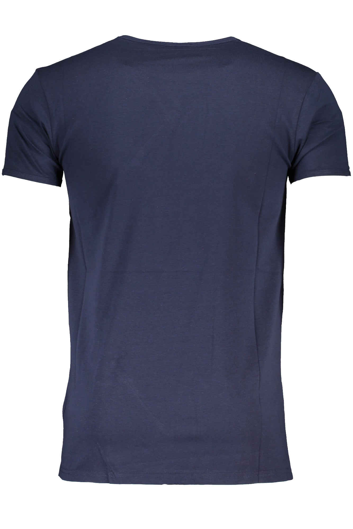 Cavalli Class Men'S Short Sleeved T-Shirt Blue-T-Shirt-CAVALLI CLASS-BLUE-S-Urbanheer