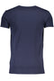 Cavalli Class Men'S Short Sleeved T-Shirt Blue-T-Shirt-CAVALLI CLASS-BLUE-S-Urbanheer