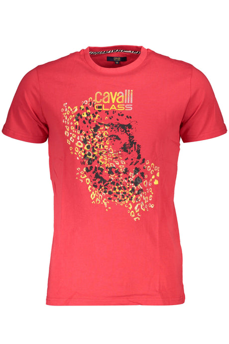 CAVALLI CLASS T-SHIRT SHORT SLEEVE MAN RED-0