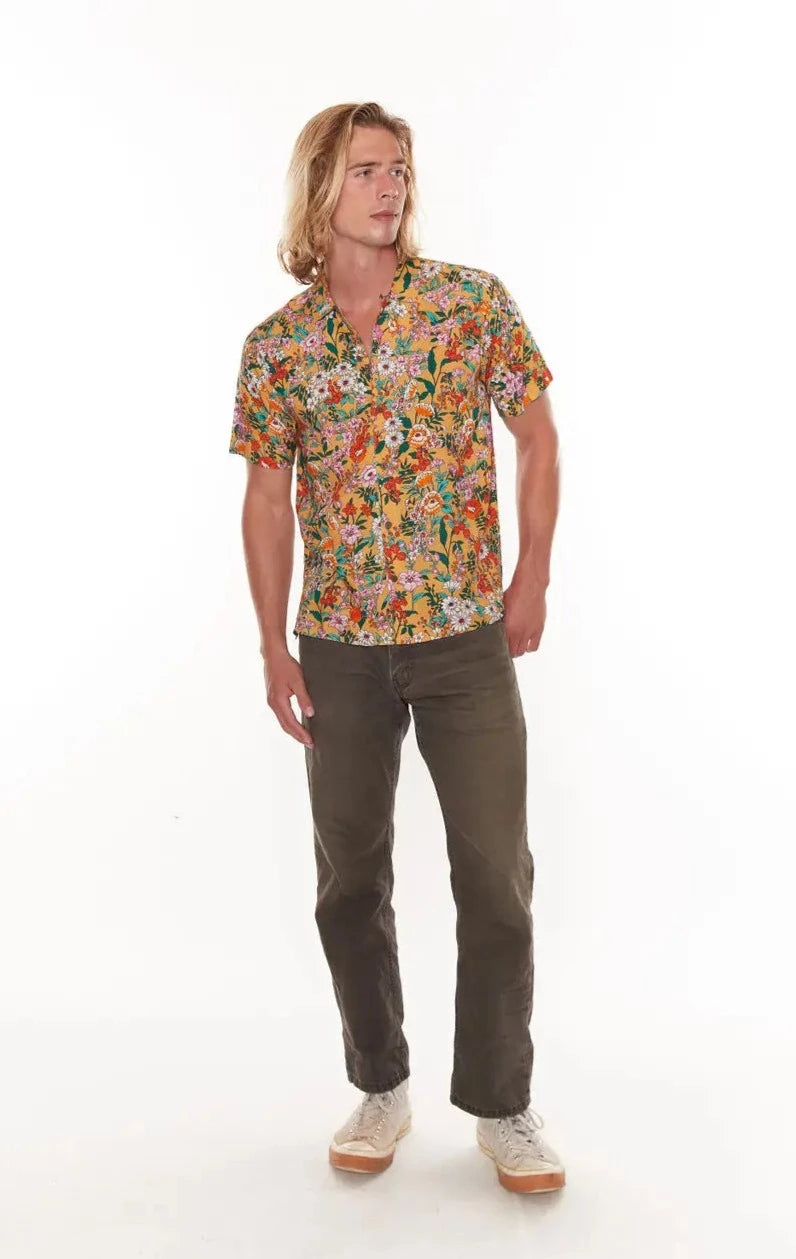 Florence Men Shirt - 100% Cotton-RAGA-S-Urbanheer