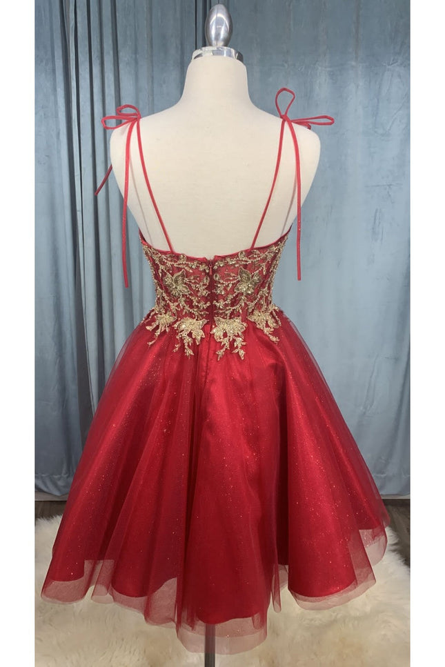 Short Tulle Prom & Bridesmaid Gown Sleeveless-CIND-Urbanheer