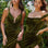 Plus Size Velvet Wrap Effect Cowl Neck Off Shoulder Bodice Mermaid Prom & Bridesmaid Dress CDCD236C-3