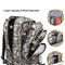 Tactical Military 25L Molle Backpack-JupiterGear-Black-Urbanheer
