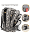 Tactical Military 25L Molle Backpack-JupiterGear-Black-Urbanheer