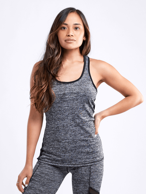 Sports Tank Top with Side Mesh Panels-JupiterGear-Grey-Large / Extra-Large-Urbanheer