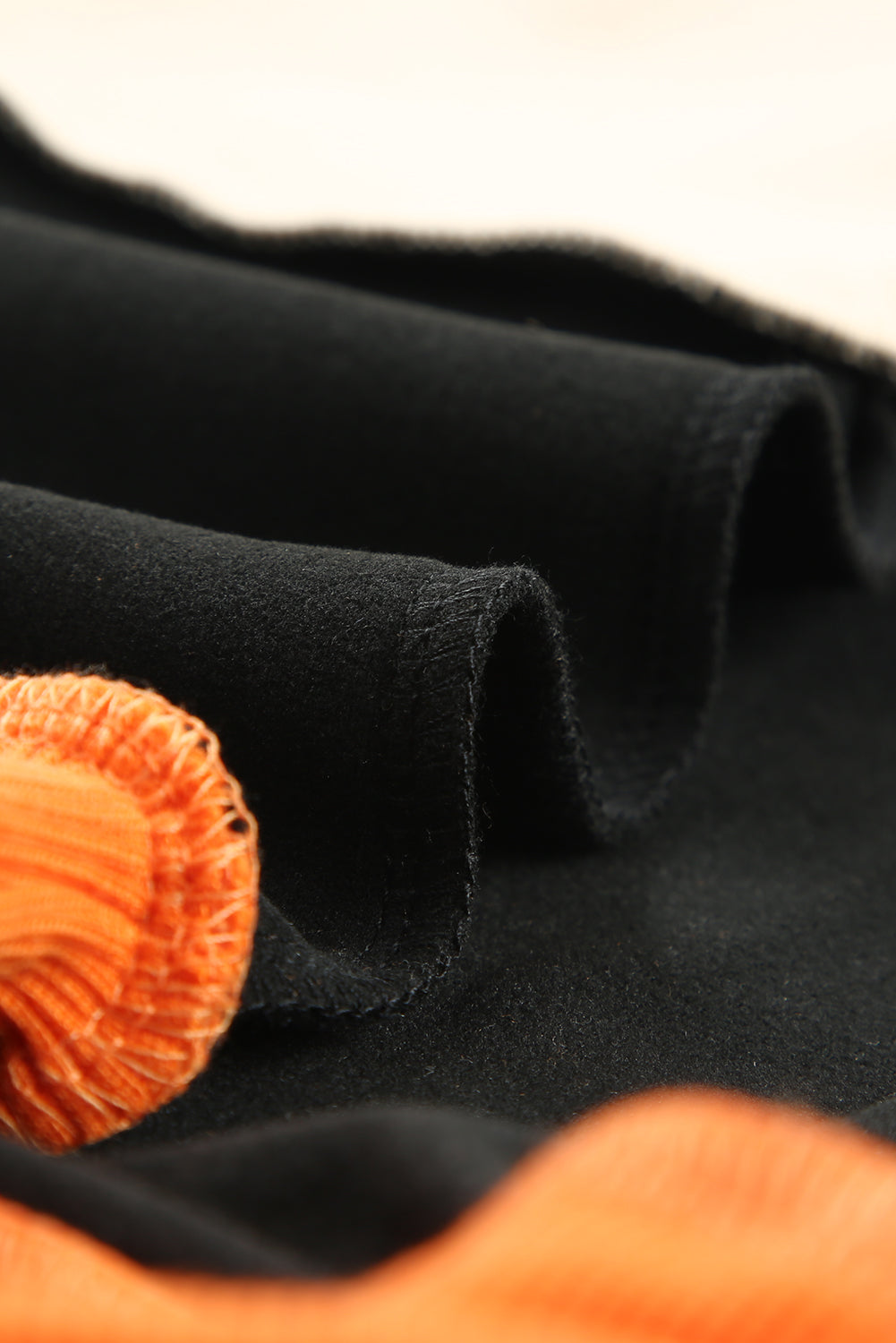 Orange Turtleneck Halloween Festive Top-UHXC-Orange-(US 4-6)S-Urbanheer