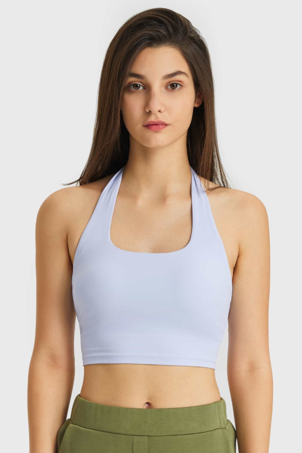 Breathable Halter Neck Sports Bra-Street 360-Blue-4-Urbanheer