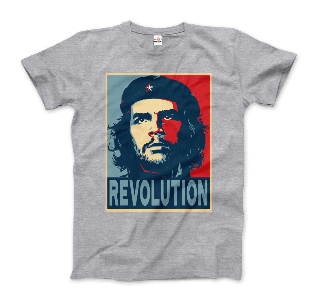 Che Guevara Revolution, Hope Style T-Shirt-Art-O-Rama Shop-Men (Unisex)-Black-S-Urbanheer