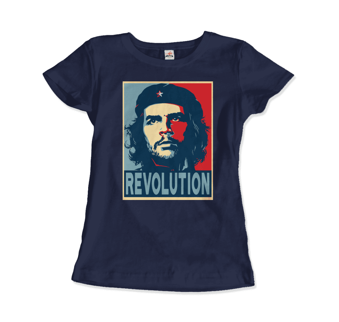 Che Guevara Revolution, Hope Style T-Shirt-Art-O-Rama Shop-Men (Unisex)-Black-S-Urbanheer