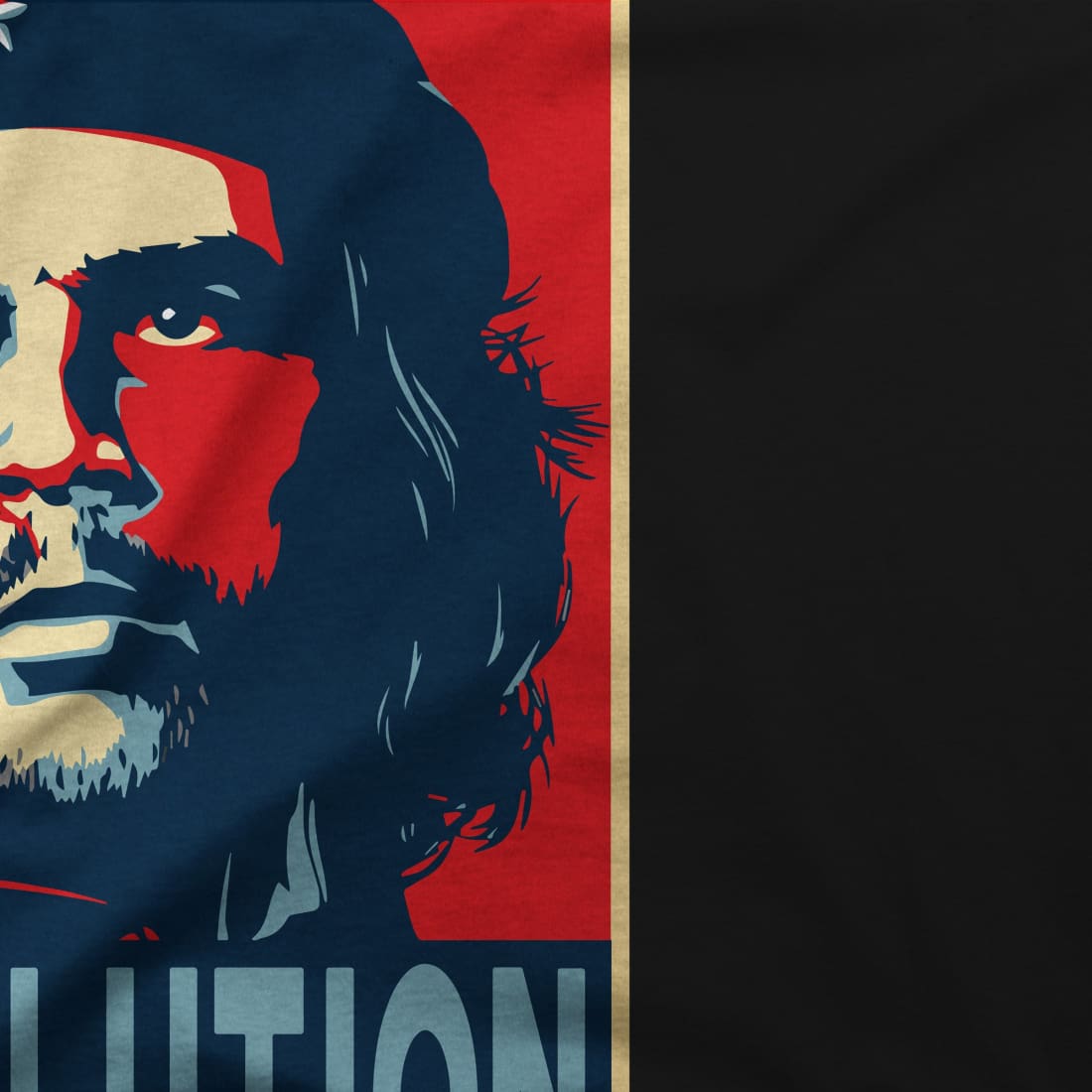 Che Guevara Revolution, Hope Style T-Shirt-Art-O-Rama Shop-Men (Unisex)-Black-S-Urbanheer