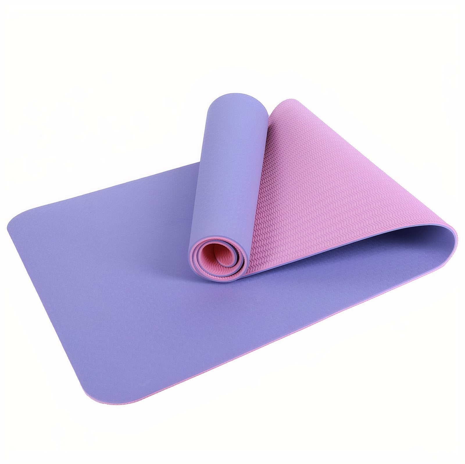 Color Block Yoga Mat-ClaudiaG-Purple-Urbanheer