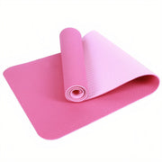 Color Block Yoga Mat-ClaudiaG-Rose-Urbanheer