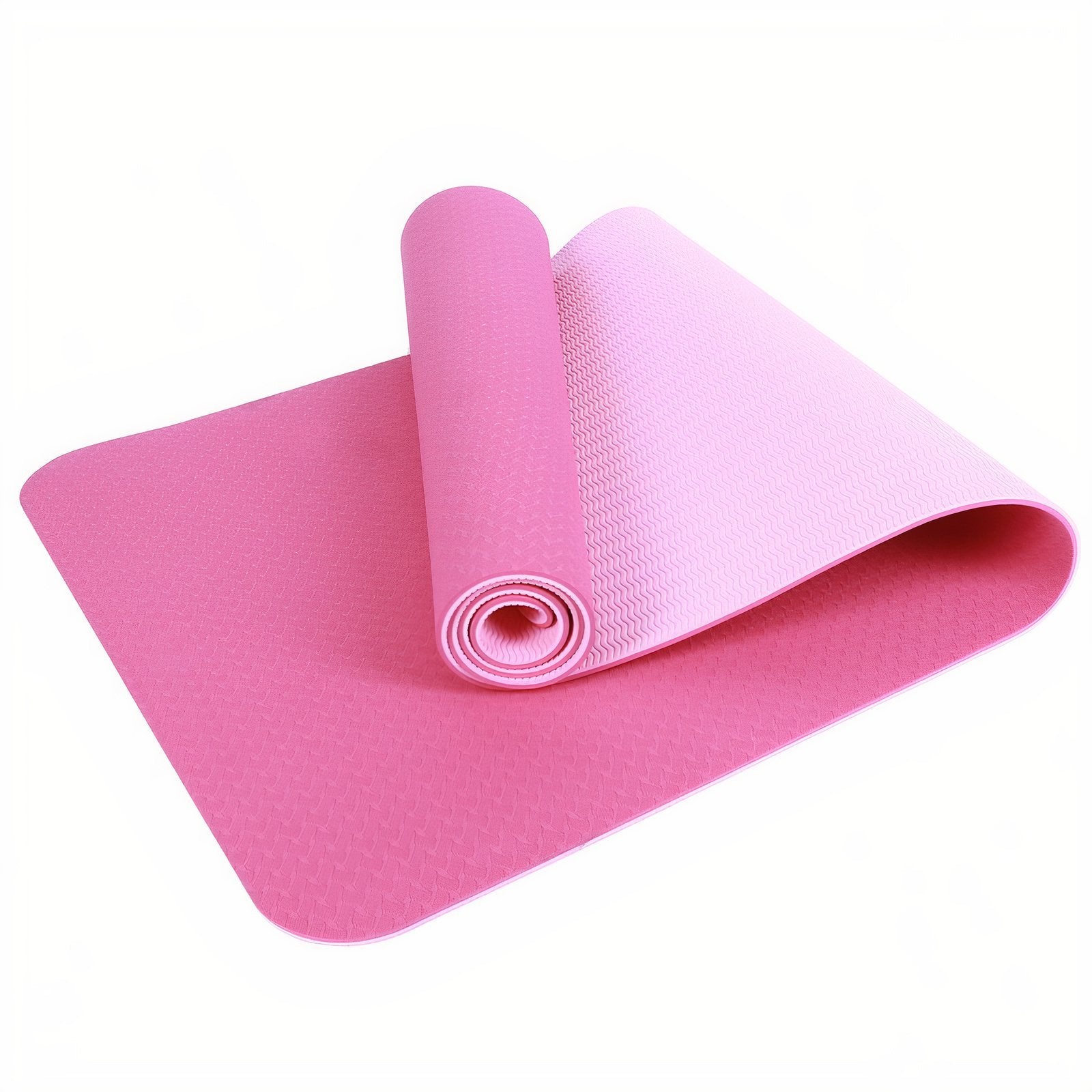 Color Block Yoga Mat-ClaudiaG-Rose-Urbanheer