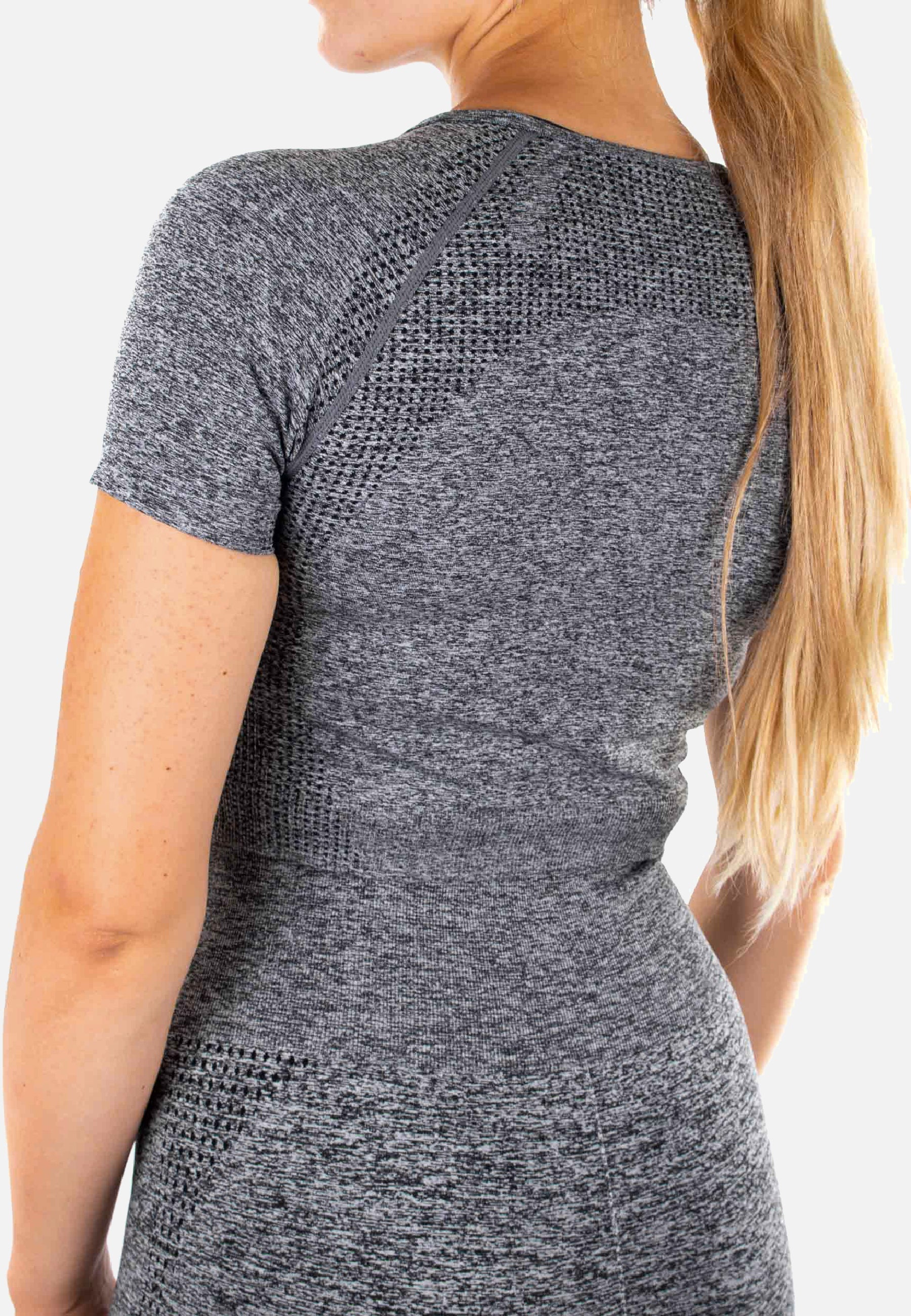 Crop Top Dynamic - grey - Damen-Pear Juniper-Grey-L-Urbanheer