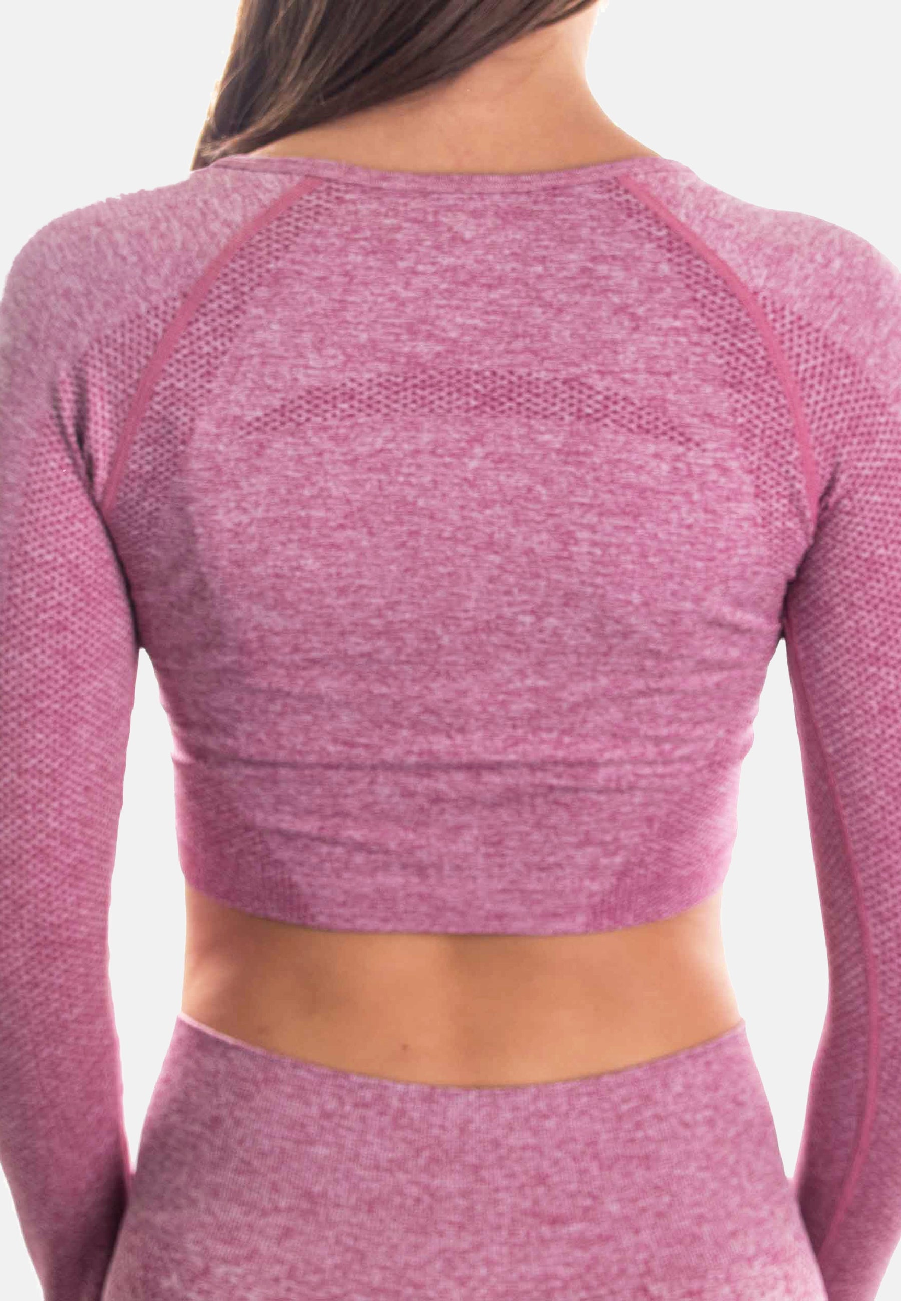 Crop Sleeve Dynamic - Pink - Damen-Pear Juniper-pink-L-Urbanheer