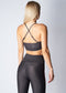 Cross-back sports bra - Dolphin grey-SAVE THE WAVE ®-S-Urbanheer