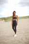 Cross-back sports bra - Dolphin grey-SAVE THE WAVE ®-S-Urbanheer