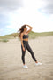 Cross-back sports bra - Dolphin grey-SAVE THE WAVE ®-S-Urbanheer