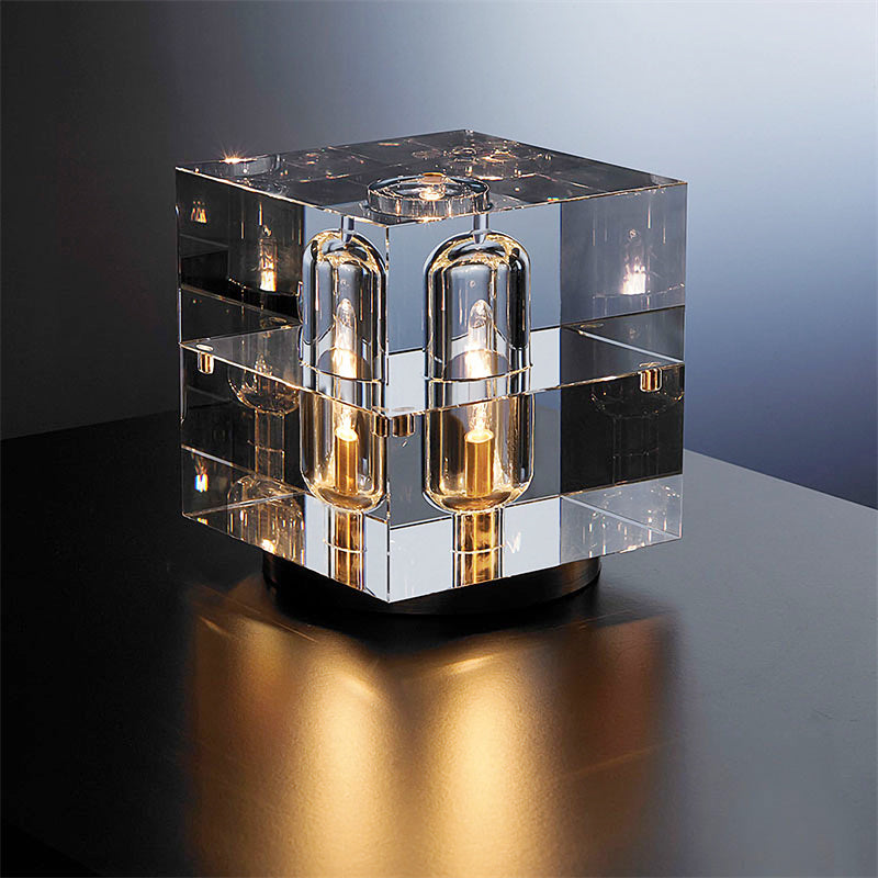 Crystal Bedside Table Lamp-lampdepot-Cube-Urbanheer