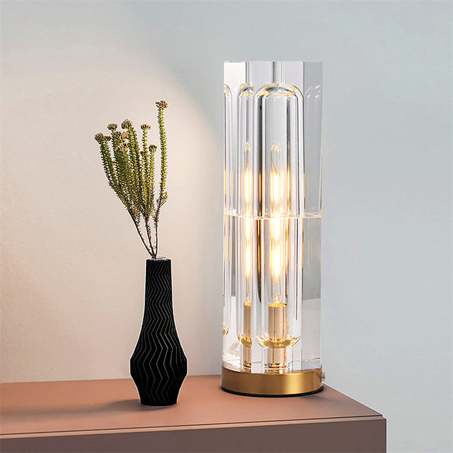Crystal Bedside Table Lamp-lampdepot-Urbanheer