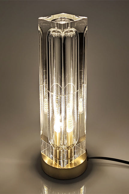 Crystal Bedside Table Lamp