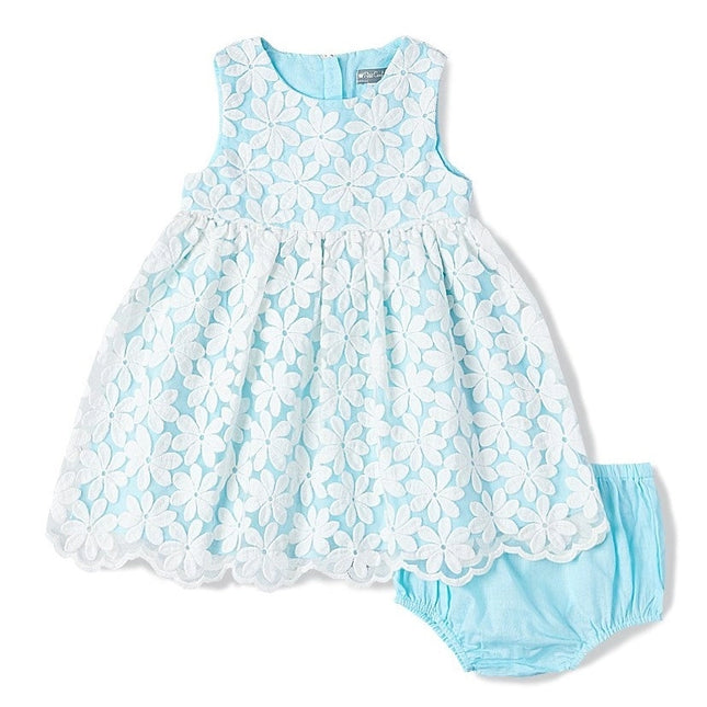 Scalloped Lace Dress + Bloomer-Petit confection-3M-Urbanheer