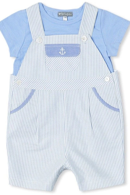 Anchor Overalls + Tee Set-Petit confection-3M-Urbanheer