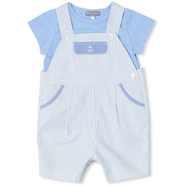 Anchor Overalls + Tee Set