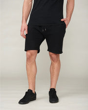 Dylan French Terry Jet Black Short-Tourn-Black-M-Urbanheer