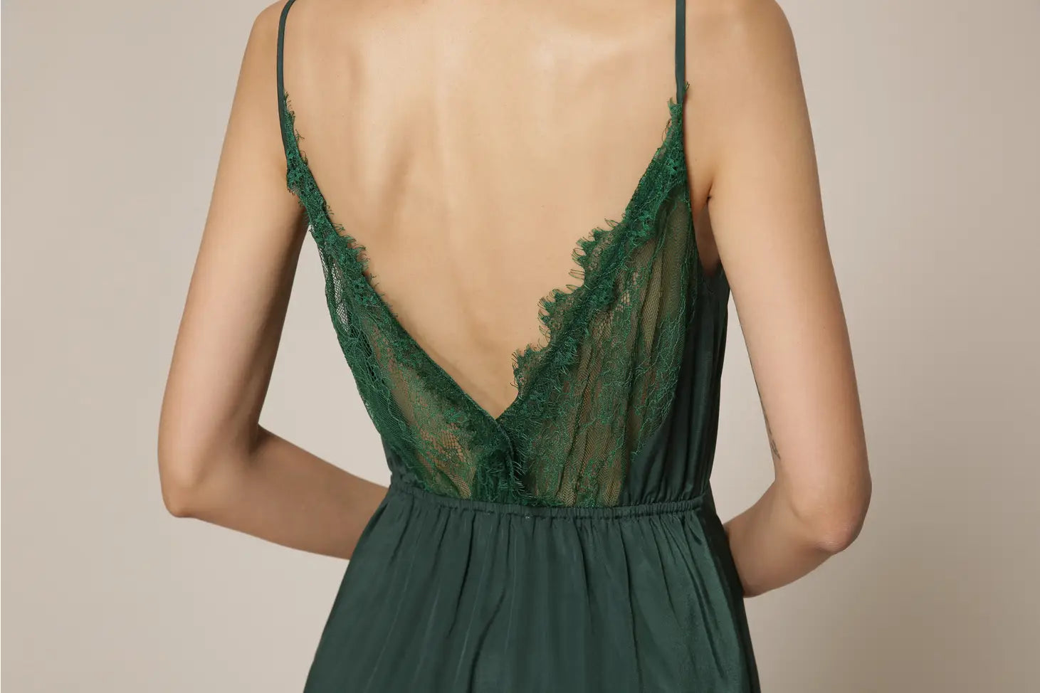 Faye Camisole Dress-Amy Lynn-XS-Green-Urbanheer