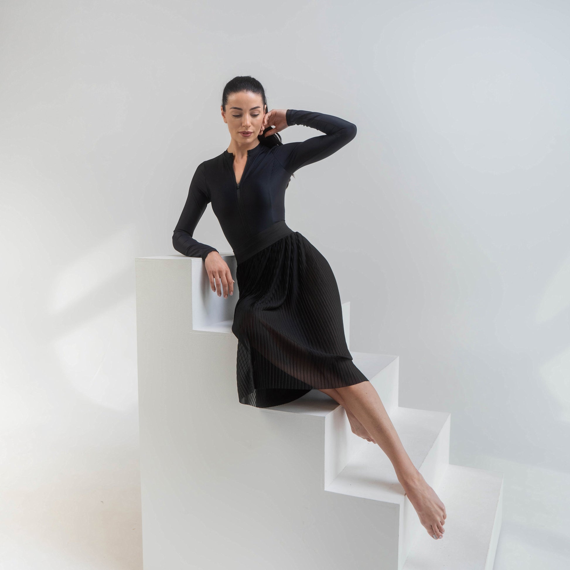 Plessy Mesh Skirt-Indigo Thalassa-Urbanheer