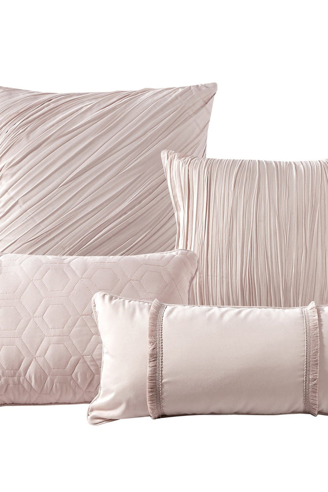 Sikina Elegant Brushed Comforter Set - 7 Piece Set-UrbanHeer-Urbanheer