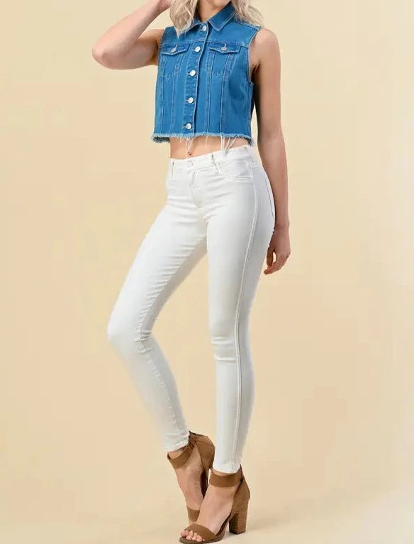 All Season Denim Vest-Clothing-Heart&Hips-Small-Urbanheer