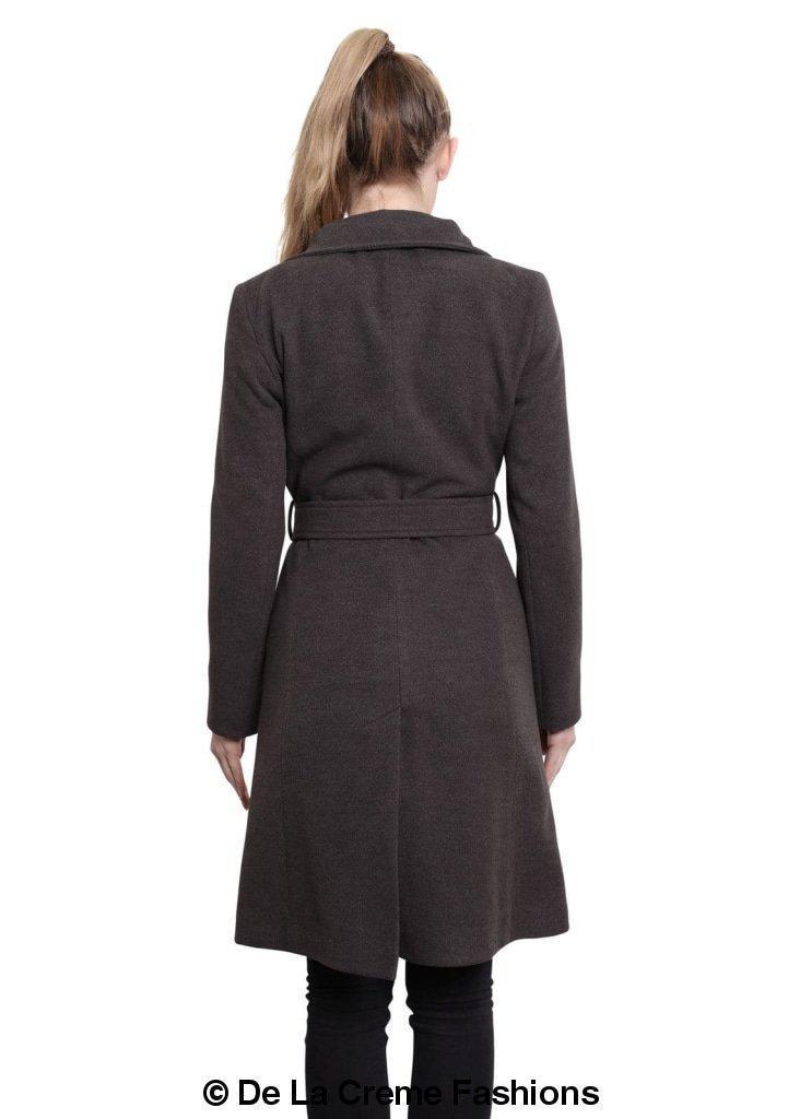 Hip Length Keep It Simple Coat-Rose Eleusis-UK 10/EU 38/US 6-Black-Urbanheer