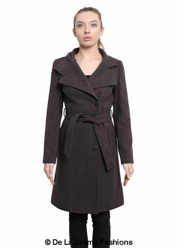 Hip Length Keep It Simple Coat-Rose Eleusis-UK 10/EU 38/US 6-Black-Urbanheer