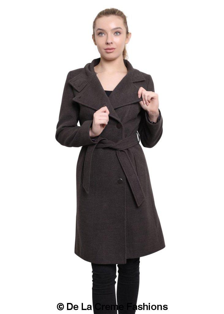 Hip Length Keep It Simple Coat-Rose Eleusis-UK 10/EU 38/US 6-Black-Urbanheer