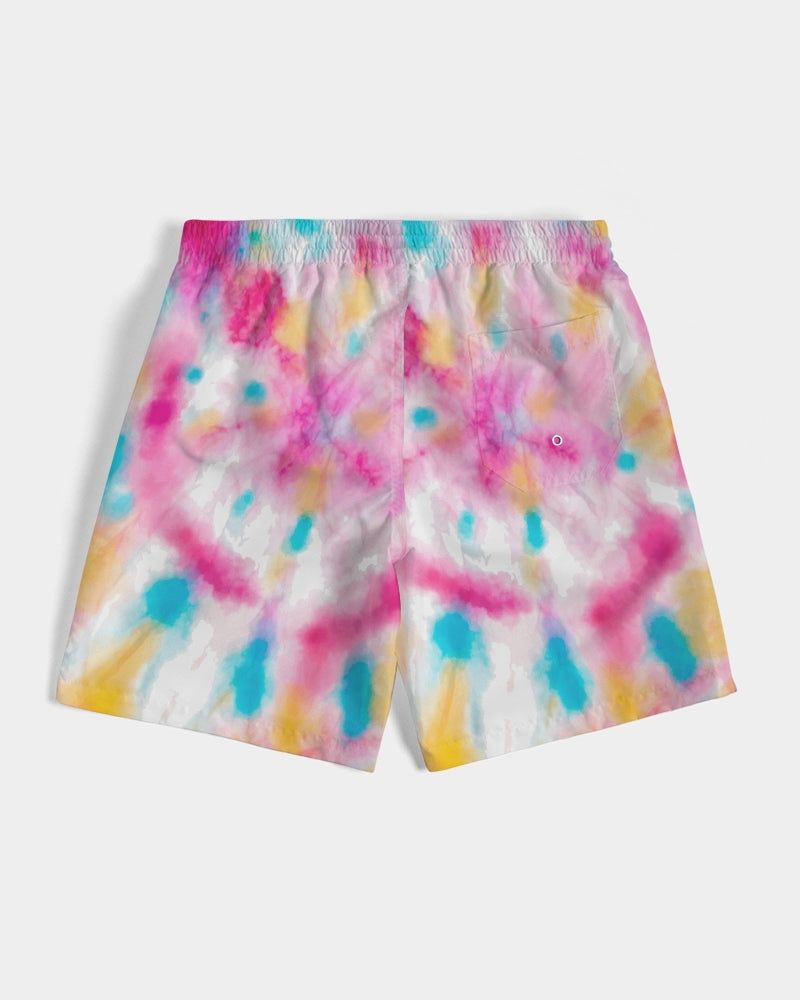 Tie-Dye-For 7" Classic Men Swim Trunk-Kin Custom-XS-Urbanheer