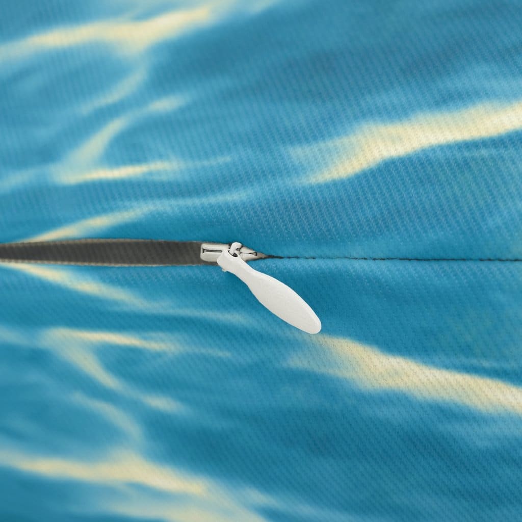 Decorative Throw Pillow - Double Sided Sofa Pillow / Blue Dolphin-Uniquely You | iPFY-14" × 20"-Urbanheer