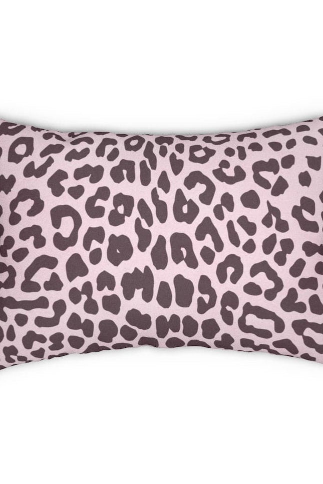 Decorative Throw Pillow - Double Sided Sofa Pillow / Leopard - Pink/Black-Uniquely You | iPFY-14" × 20"-Urbanheer