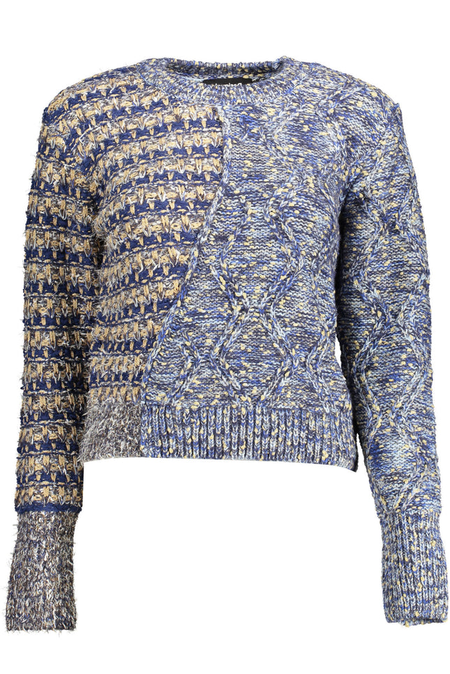 Desigual Women'S Blue Sweater-DESIGUAL-Urbanheer