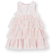 Blush Tulle Lace Dress.-Petit Confection-12M-Urbanheer