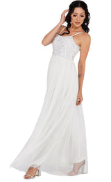 Riri Bridal Tulle Maxi Dress
