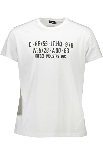 Diesel White Men'S Short Sleeve T-Shirt