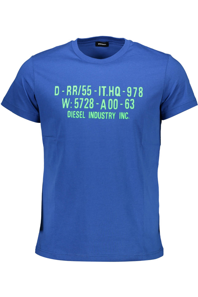 Diesel Men'S Short Sleeve T-Shirt Blue-T-Shirt-DIESEL-Urbanheer
