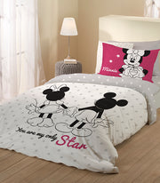 Disney Minnie Mouse My Star 3-Piece Cotton Bedding Set - Twin/Full-Disney-Urbanheer